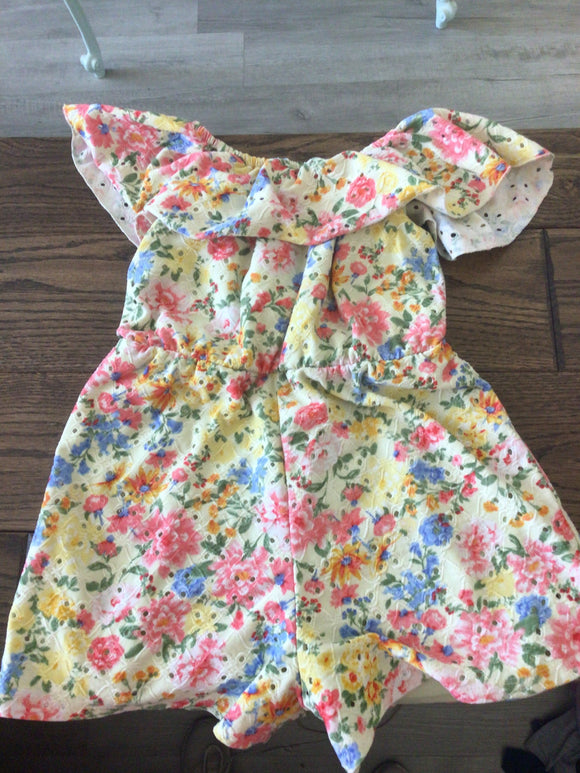 Floral jumper- 6T