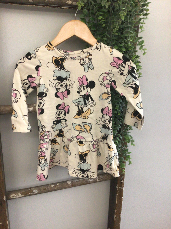 Minnie and Daisy dress- 18M