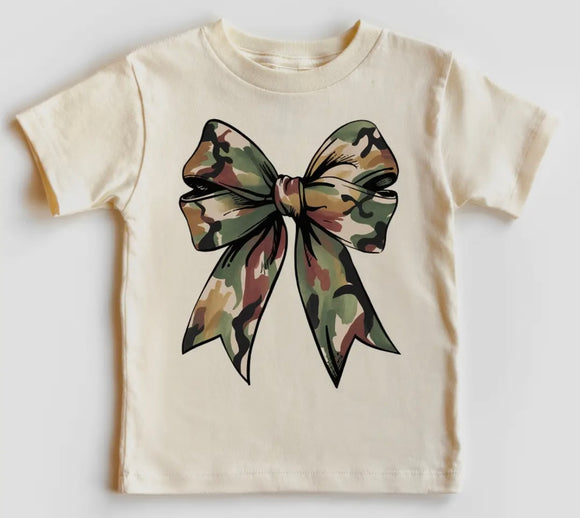 Camo Bow Tee