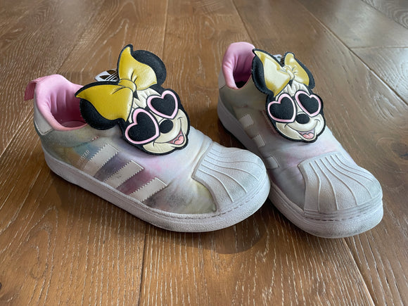 Tiedye Minnie Adidas Tennishoes - 2.5