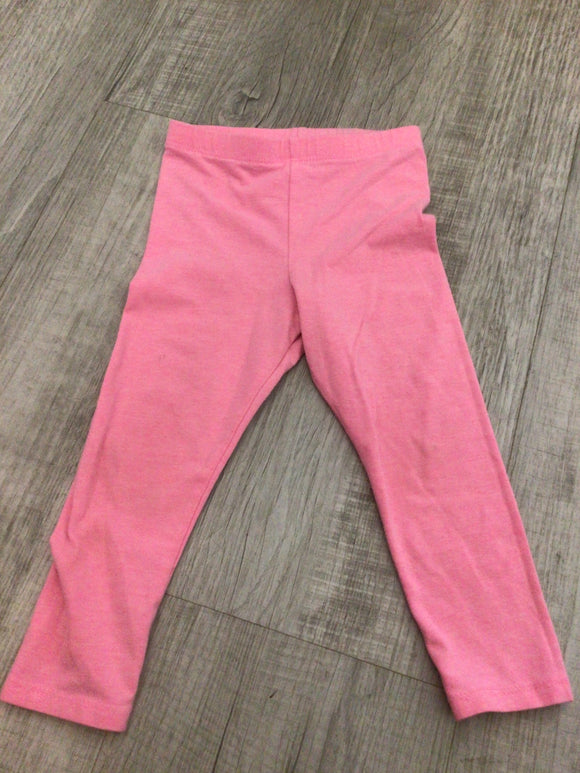 Pink leggings-2T