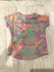 Colored Camo Athletic Top - 8