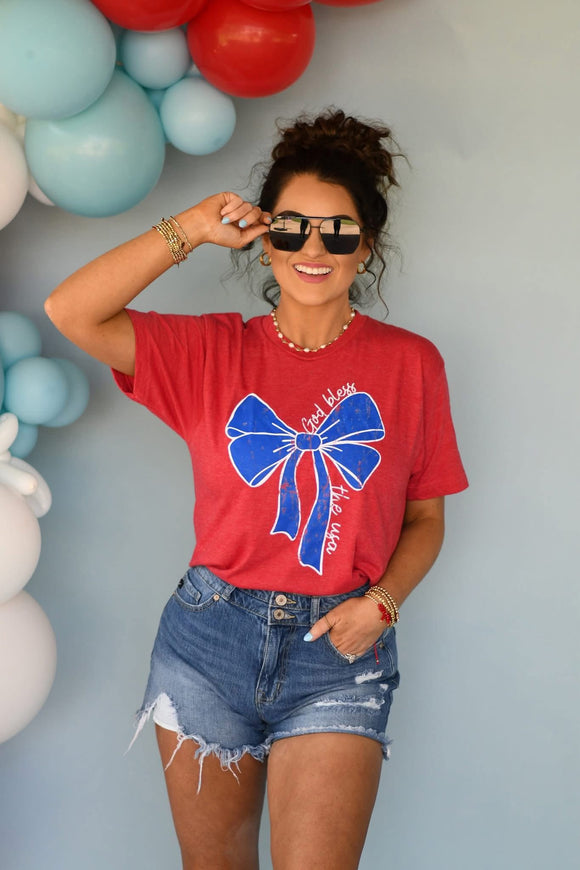 Bless the USA tee