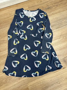 Navy heart dress - 7/8