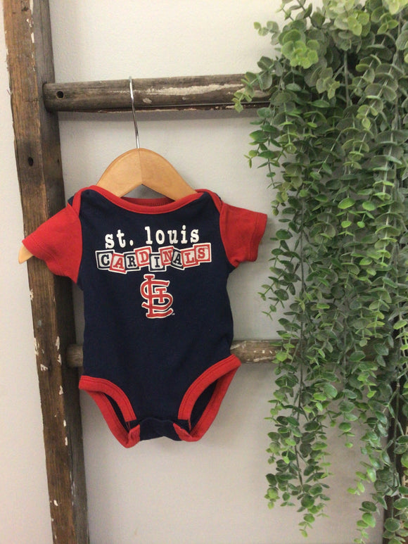 Cardinals onesie-0/3m