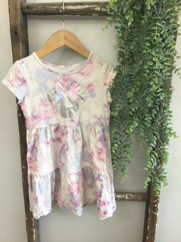 Watercolor Minnie dress-5