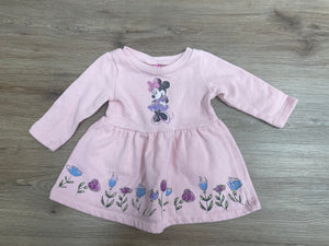 Minnie Sweatshirt Dress 12M