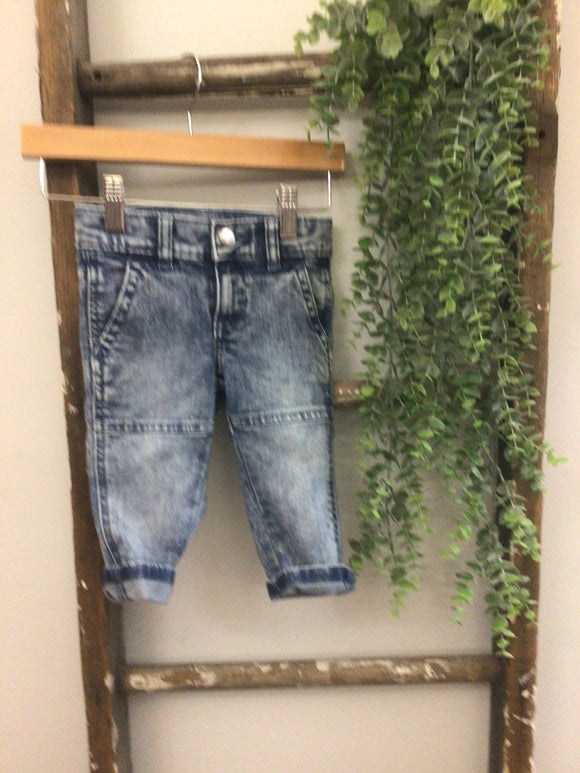 Wonder Nation Medium wash jeans-12M
