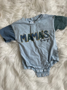 Mamas Boy Bubble Romper 0/3M