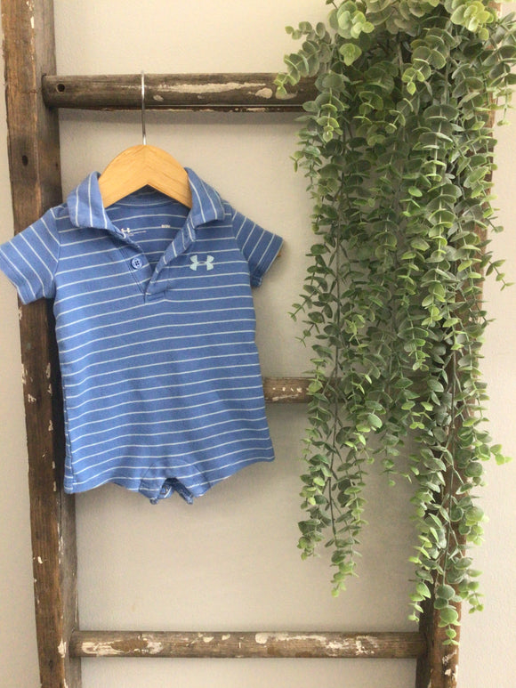 Under Armour striped romper-0/3M