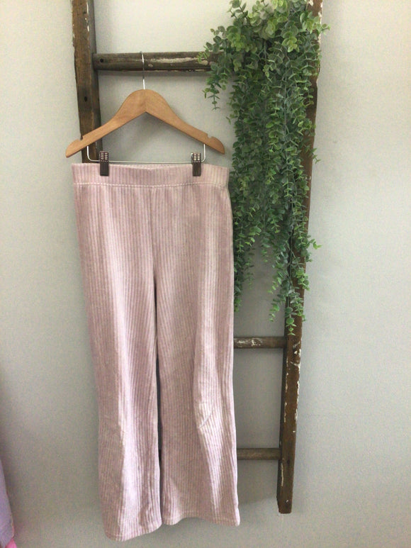 OshKosh pink velvet ribbed flares-10