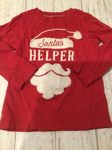 Santa’s helper long sleeve-3T