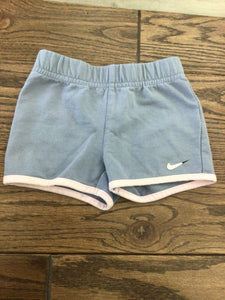 Nike Girl Light Blue Shorts- 12m