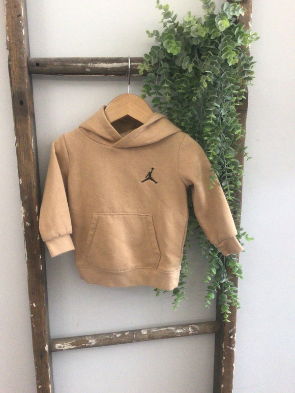 Jordan tan hoodie- 12M