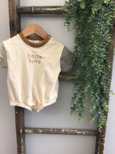 Little love bubble romper-6/12M