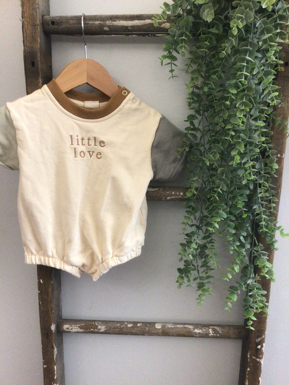Little love bubble romper-6/12M