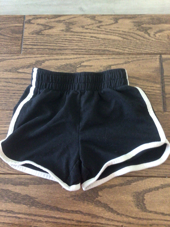 Black & white shorts- 3T