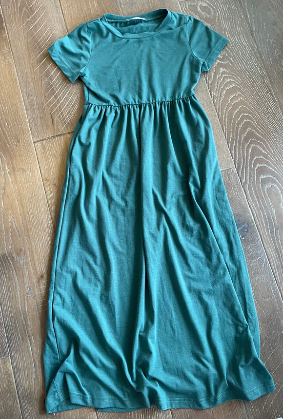 Green Maxi Dress - 7/8