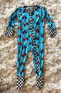 Kiki & Lulu Bamboo Monster Truck Sleeper - 6/12M