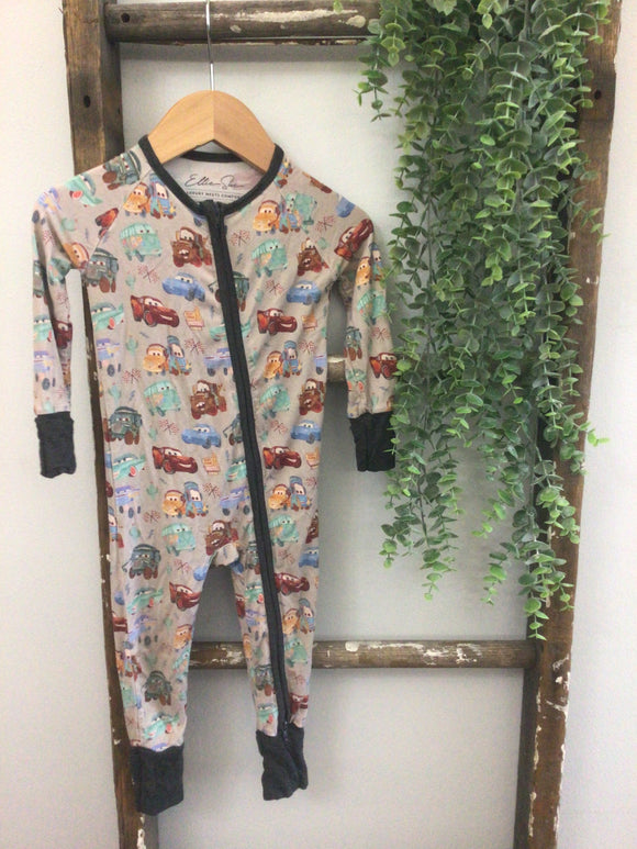 Cars bamboo-6/12M