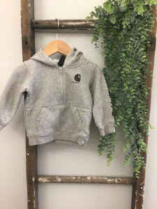 Carhartt gray quarter zip-12M