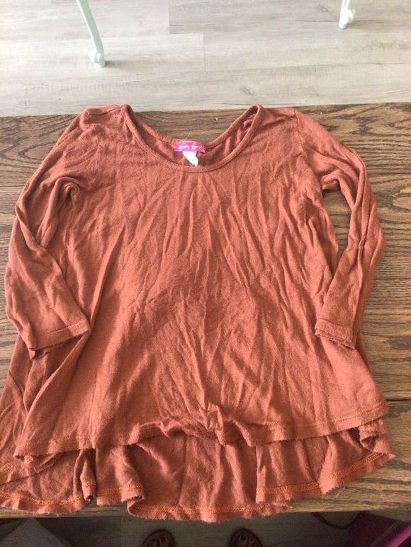 Burnt orange top- 4T