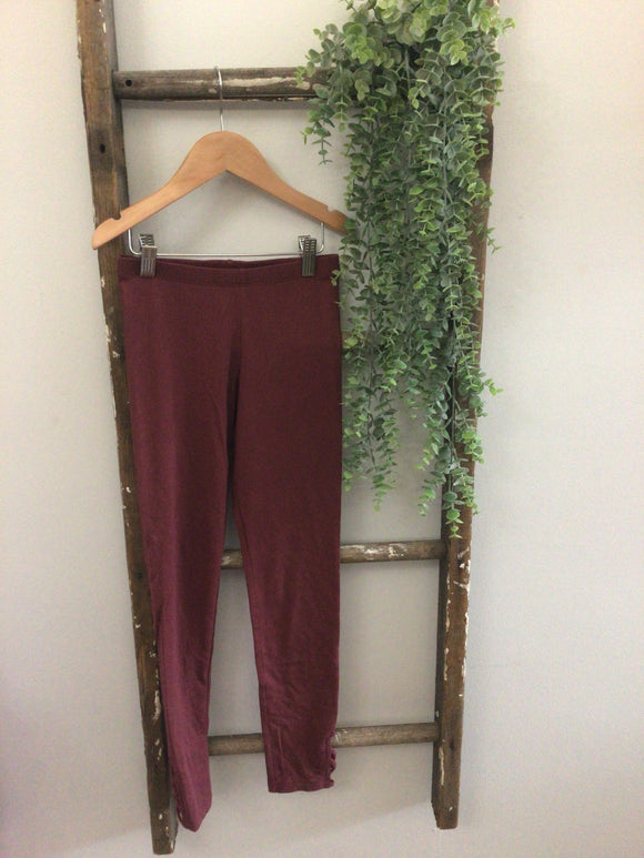 Maroon old navy leggings- 10/12