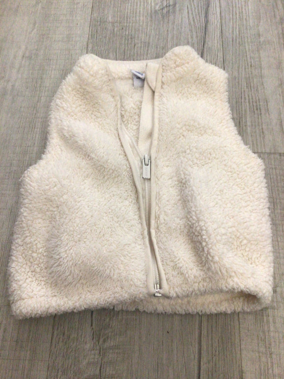 Old Navy Sherpa vest-6/12M