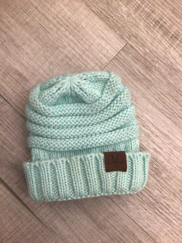 Cc beanie mint green