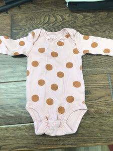 0-3M dot onesie