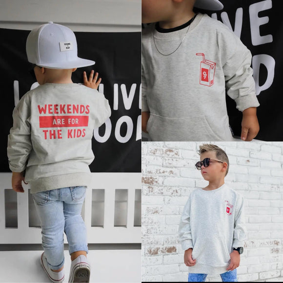 Weekends Are For The Kids Sweatshirt