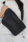 Black Ritzy Crossbody Diaper Bag