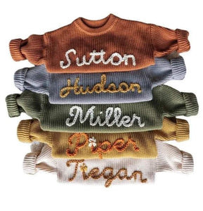 Custom name sweaters
