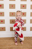 Hearts Ribbed Bamboo Cozy Set