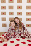 Hearts Ribbed Bamboo Cozy Set