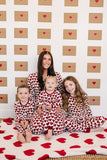 Hearts Ribbed Bamboo Cozy Set