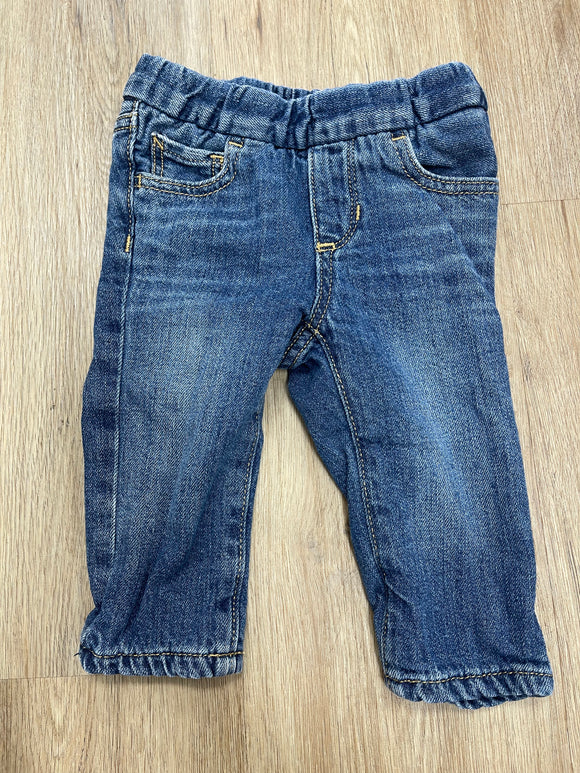 Lined pull on Jean 3/6M