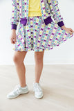 Mardi Gras Ruffle Twirl Skort