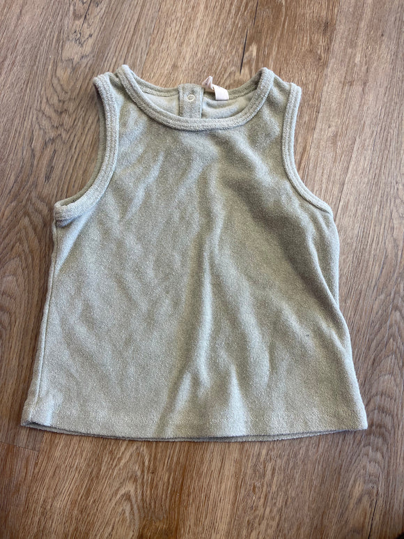 Olive Terry tank- 18/24