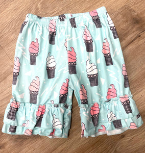 Ice Cream Cone Shorts