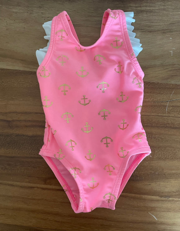 Pink Anchor Swimsuit - 3M