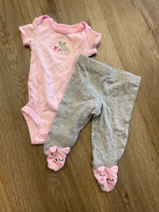 Cat 2 piece outfit- NB