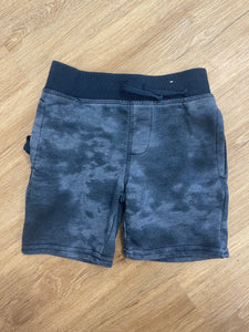 Blue tie dye short- 3T