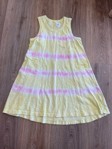 Pink/yellow dye dress- YS