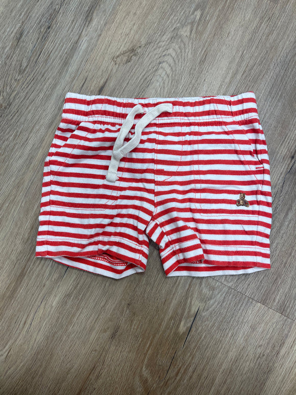 Red/white stripe short- 6/12