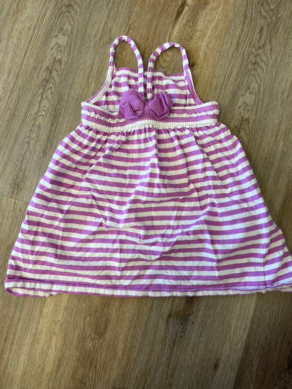 Purple Bow Dress- 2t