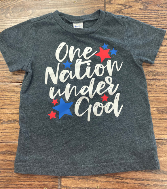 One Nation Under God Tee- 2t