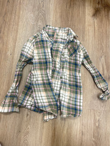 Green flannel- 4/5