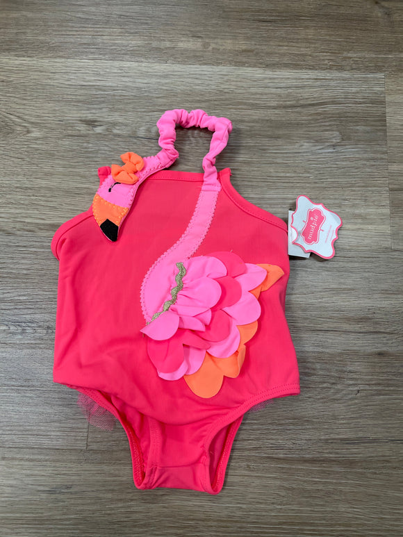 Flamingo Swimsuit - 0-6M