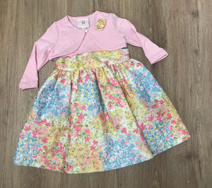 Spring Floral Dress - 12M